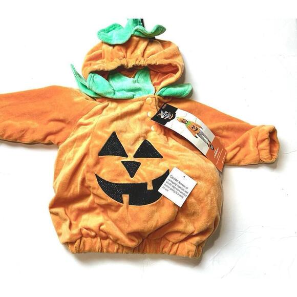 Other - Hyde and Eek! Boutique Orange Infant Pumpkin, 6-12 Months - Halloween Costume